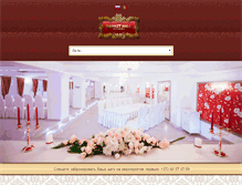 Tablet Screenshot of banket-hall.md